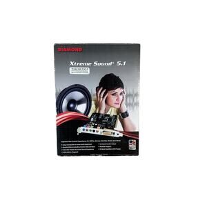 NEW Diamond XS51 Xtreme Sound 5.1 Ch PCI 16 Bit Sound Card Home Audio Connection